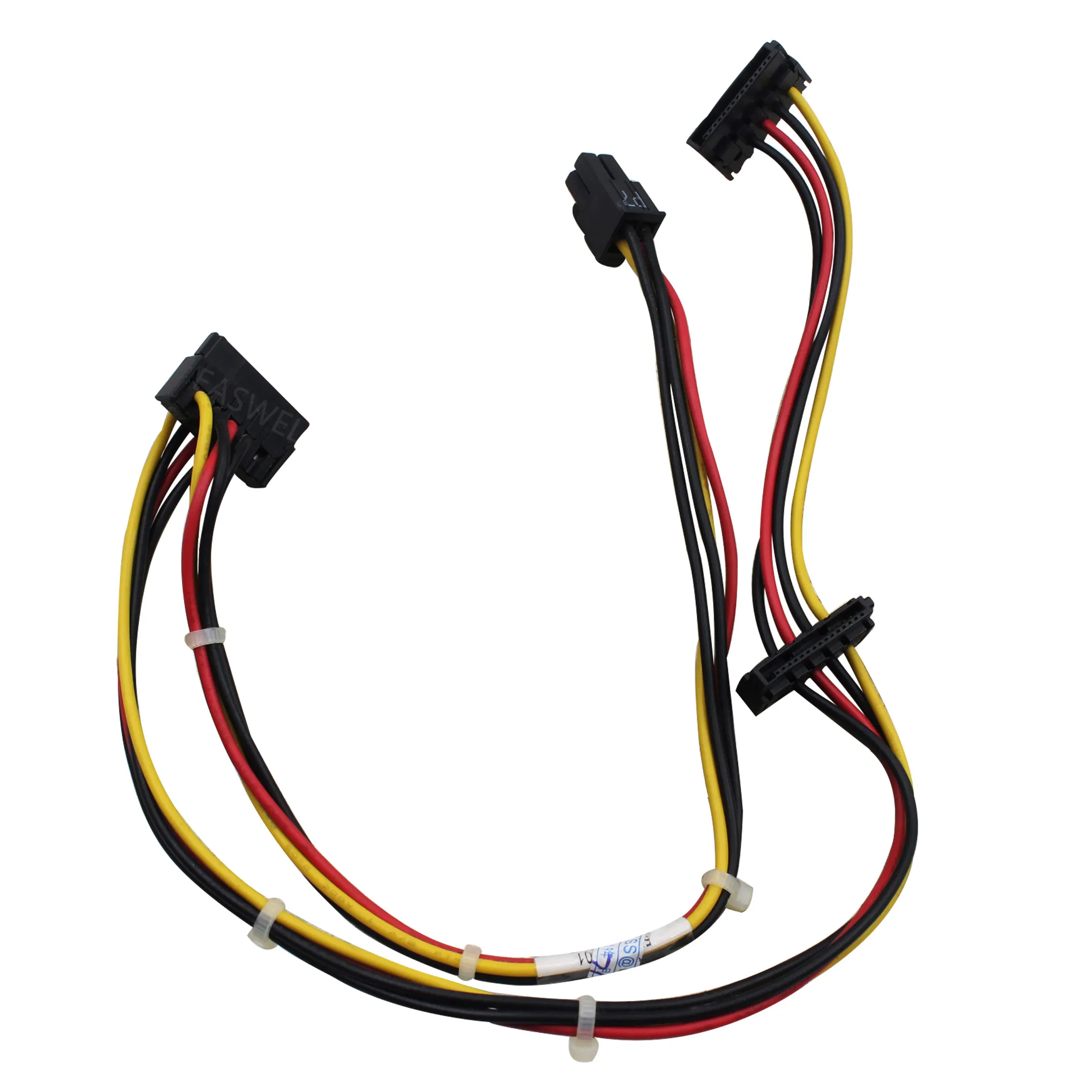 611895-001 611895-001 6200 For HP Pro Elite 4-pin to 3X SATA motherboard SATA Power Cable for HP Elite 8000 8100 8200 Pro 6300