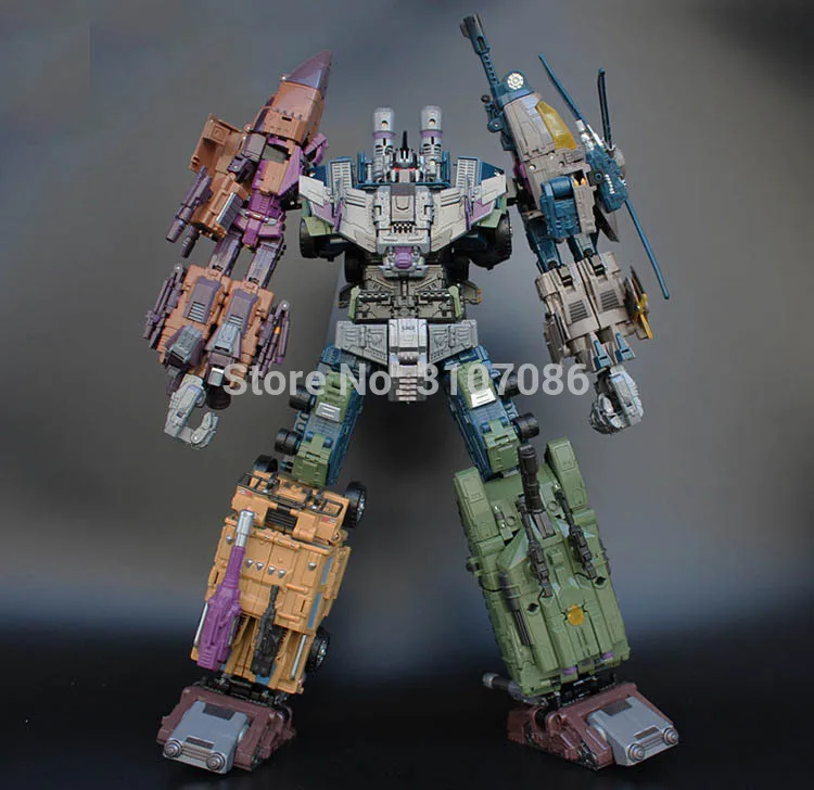 JinBao трансформация G1 WB Bruticus натиск сражение взрыв вихрь оверсайз 5 в 1 KO фигурка