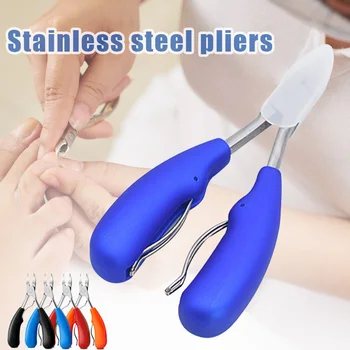 

1PC Podiatry Nail Clippers Nail Correction Nippers Clipper Cutters Dead Skin Dirt Remover Stainless Steel Knife Pedicure