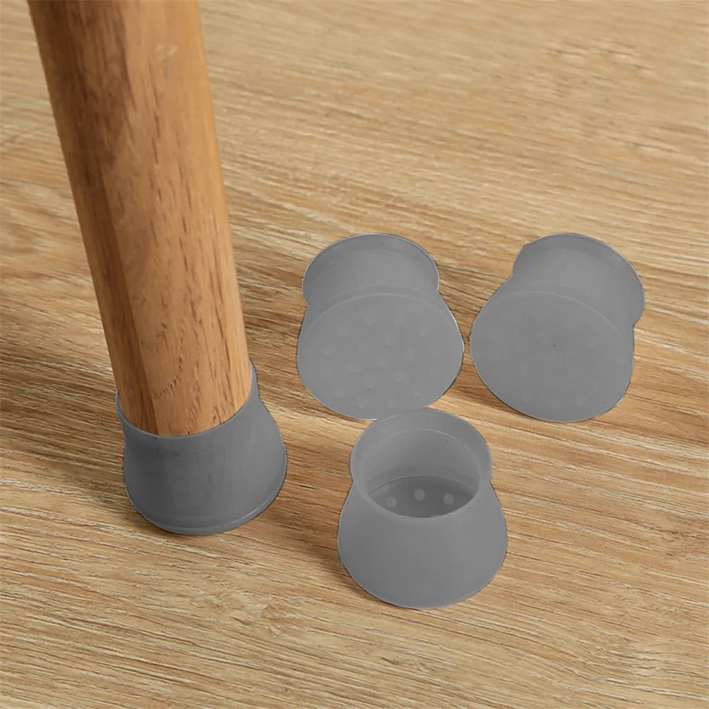 Table Chair Leg Silicone Cap Pad Furniture Feet Cover Floor Table Chair Leg Silicone Cap Pad
