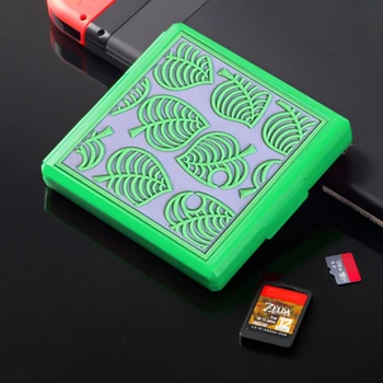 

Portable Game Cards Storage Case Hard Shell Box for Nintendo Switch Animal Crossing Games