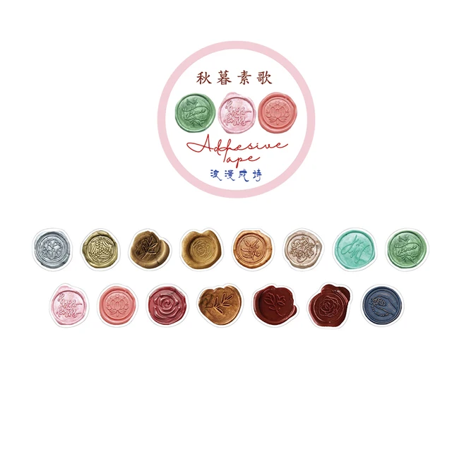 100 pcs /Roll Montain Pick Travel Butterfly Mushroom Flower DIY Decorative Masking Tape Diary Album Stickers 07