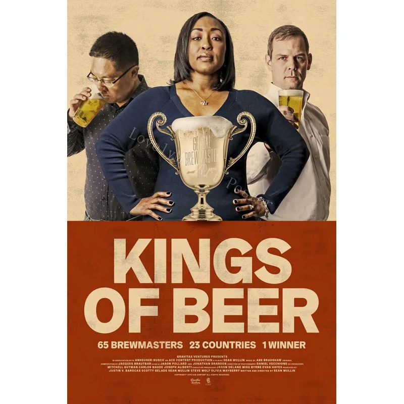 D1051 Kings of Beer Movie Классическая чудесная шелковая ткань постер художественный Декор