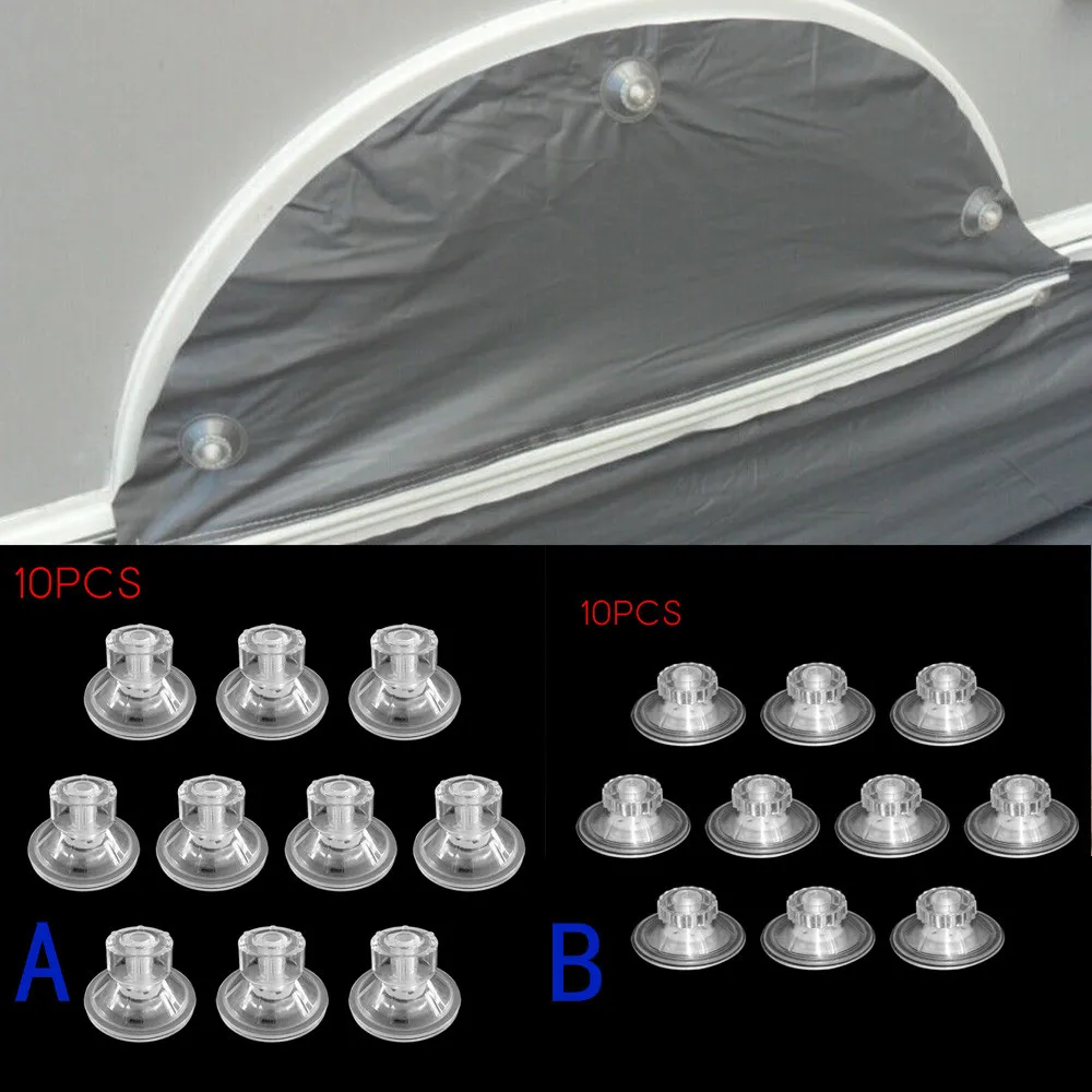 10pcs Suction Cup Anchor Securing Hook Highgrip Awning Suction Cup