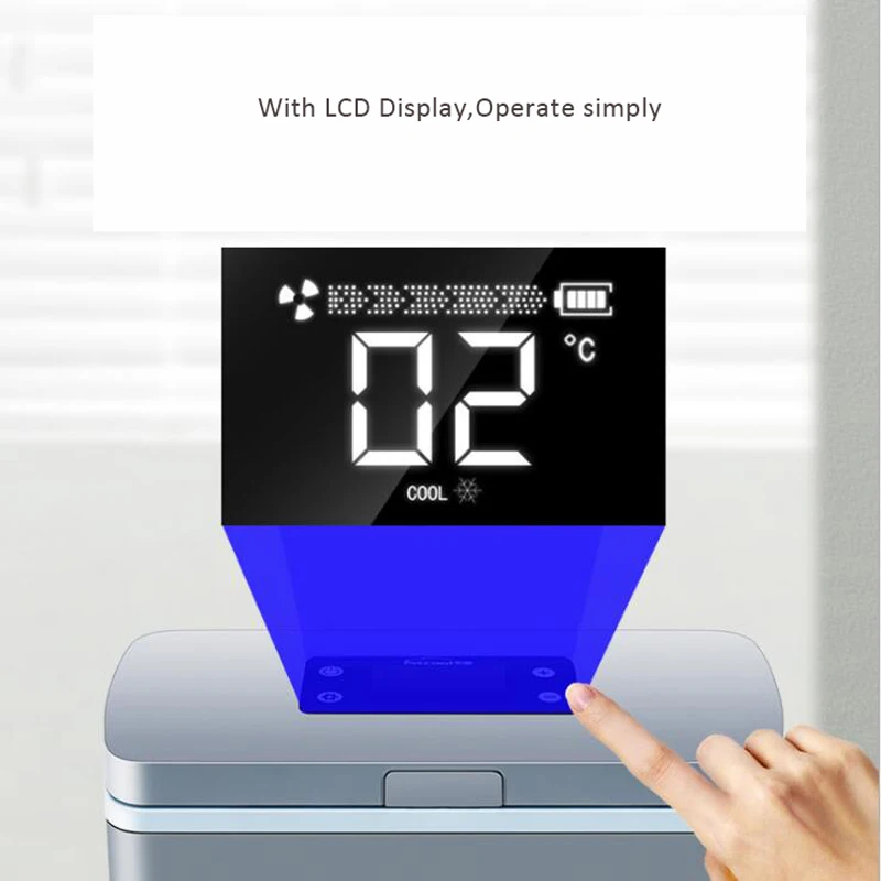 Rechargeable Insulin Refrigerated Box Car Mini Refrigerator Carrying Case Thermostat Growth Hormone Drug 2-8 Degree Fridge