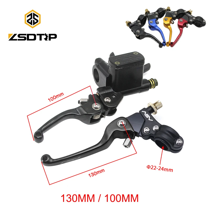 ZSDTRP Universal brake Pump Buggy Scooter Cylinder Handle Accessories Left Right Clutch Lever 250CC|Levers, Ropes & Cables| AliExpress
