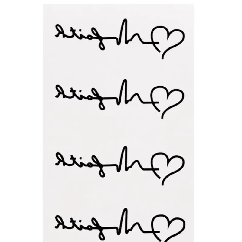 1 шт. бумага для Временной Татуировки/палец рука талия