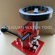 Высокое качество 07,363 двойное использование многофункциональная укупорочная машина часы Чехол для открывания сзади часы ремонт инструмент машина скамья чехол открывалка