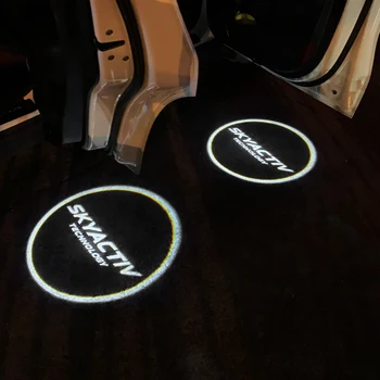 

For Mazda 2 3 6 Axela ATENZA CX3 CX-5 CX5 CX7 CX9 MX5 2PCS LED Car Door Welcome Light Laser Projector Logo Ghost Shadow Lights