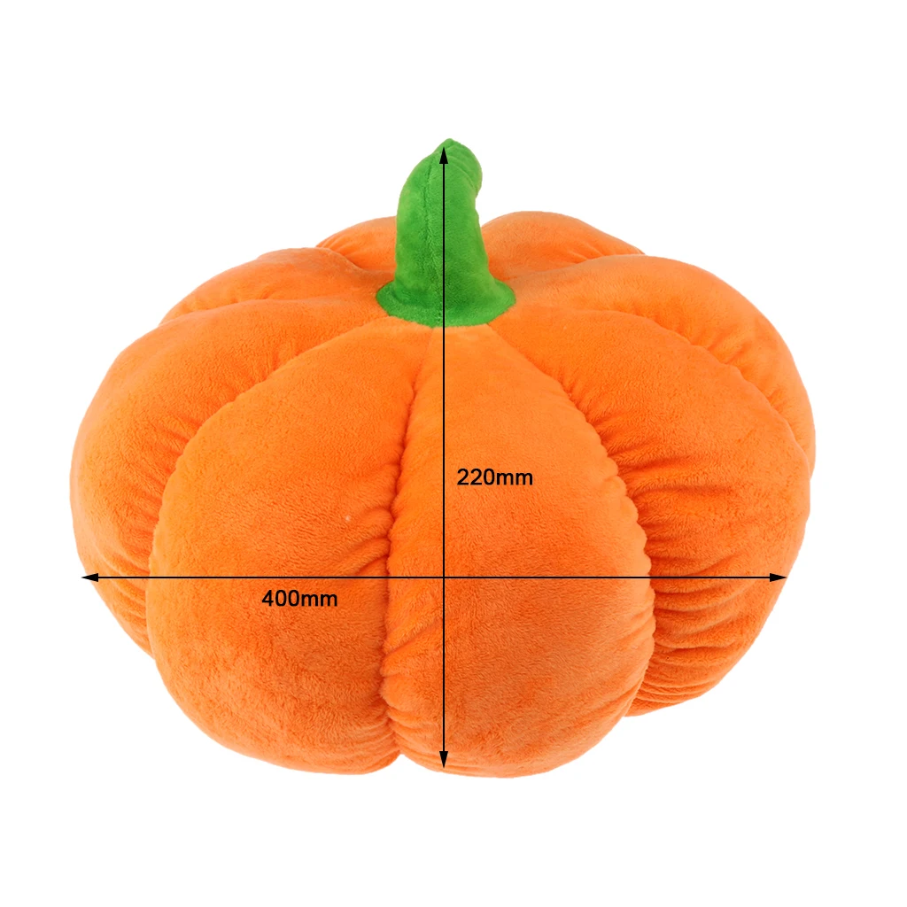 2x Home Decor Cushions Decorative Pillow Stuffed Toy Halloween Pumpkin Gift
