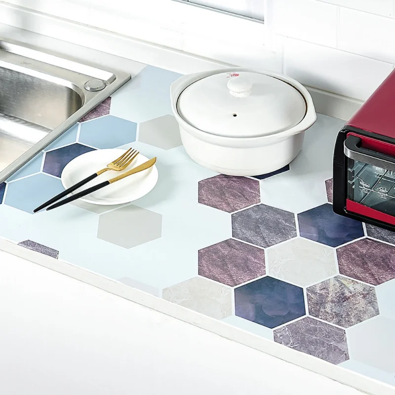 Самоклеящиеся наклейки на плитку бумажные термостойкие кухонные маслостойкие