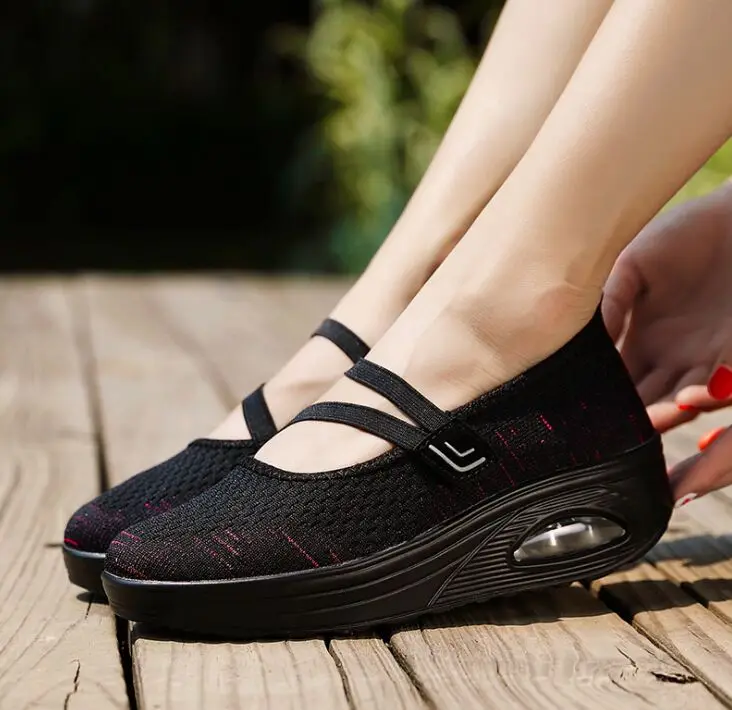 2019 Повседневная дышащая обувь из сетчатого материала Chaussure Femme женские кроссовки