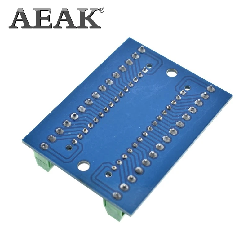 AEAK Стандартный терминал плата адаптера для Arduino Nano 3,0 V3.0 AVR ATMEGA328P ATMEGA328P-AU модуль расширения Shiled модуль