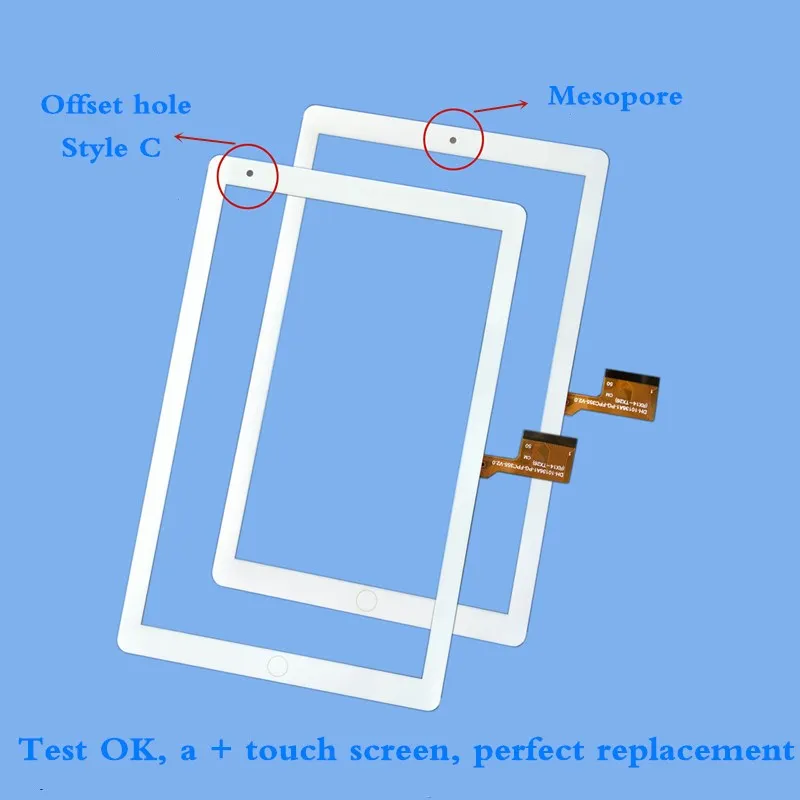 

New touch For 10.1'' inch CH/DH-10136A1-PG-FPC355-V2.0 ZS Tablet Touch panel Digitizer Glass Sensor Replacement part