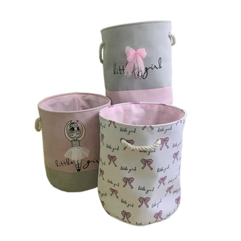 

35x40cm Laundry Basket Dirty Clothes Foldable Storage Basket Toy Organizer Sundries Storage Bucket Home Storage