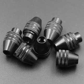 

4 Types Multi Chuck Keyless For Dremel Rotary Tools Keyless Drill Bit Chucks Adapter Converter Universal Mini Chuck