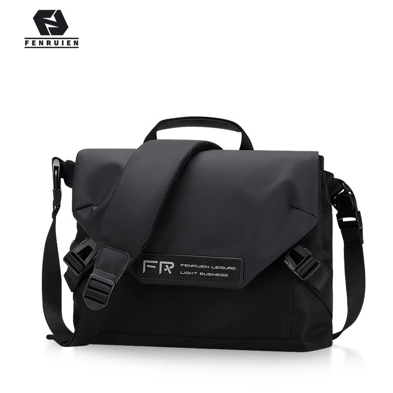 

Fenruien Fashion Crossbody Bag Water Resistant Outdoor Sports Messenger Bag For Men Business Handbag Shoulder Bags 2021 New