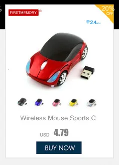 top wireless mouse New USB Wireless Mouse Black Sports Car Design Computer Mouse Mini Ergonomic Gaming Mice LED Flashing Light PC Mause For Laptop pink mouse gaming