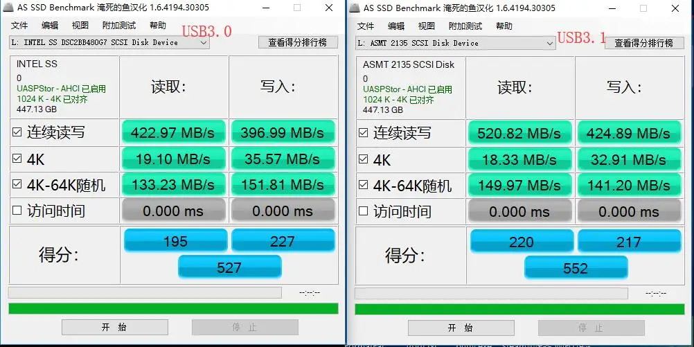  512G Hohe Kapazität USB3.1 SSD Solid State U Disk 2246EN MLC Partikel WinToGo