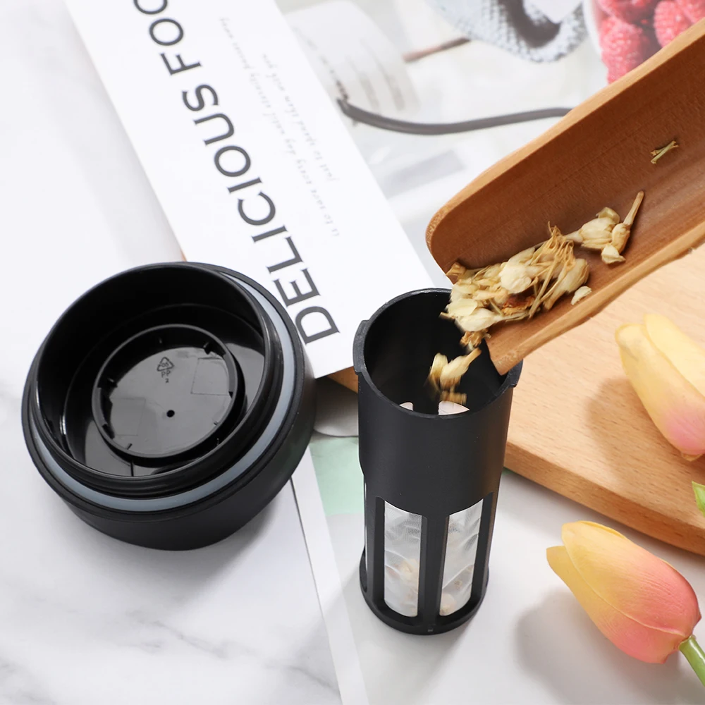 New Style Fashion Protable Office Coffee Beverage Water Cup For Vehicle Fruit Tea Mug Leak_Proof Travel For Gifts Plastic Cups