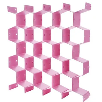 

Honeycomb Drawer Organizer Divider Partition 8pcs Plastic DIY Household Necessities Storage Organizer Space-saving Tools