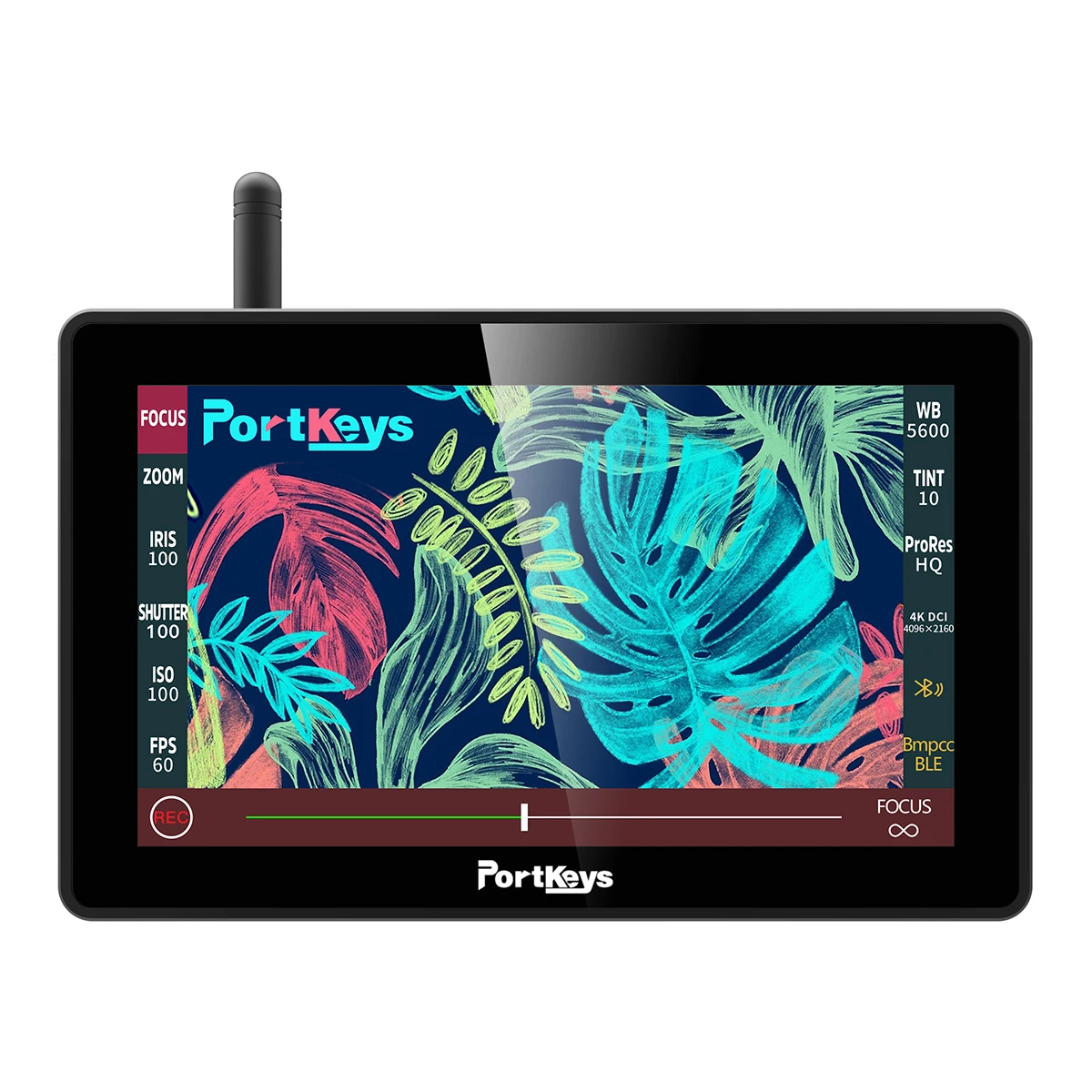 PortKeys BM5 WR Monitor 2200Nit SDI-HDMI wireless camera control for RED KOMODO/BMPCC 4K/6K 6K Pro/Sony/Canon