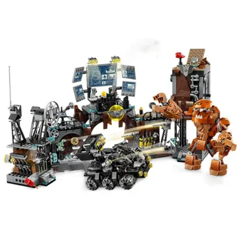 

Bela 11353 Batman Movie Clayface Invasion Bruce Wayne Figure Building Block 1071pcs Bricks Toys Compatible Batman 76122