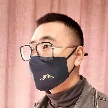 

1Pcs Cotton 3D Mouth Mask Men Earloop Face Mask Winter Warm Masque Anti-dust Filter Breathable Care Respirator Cycling