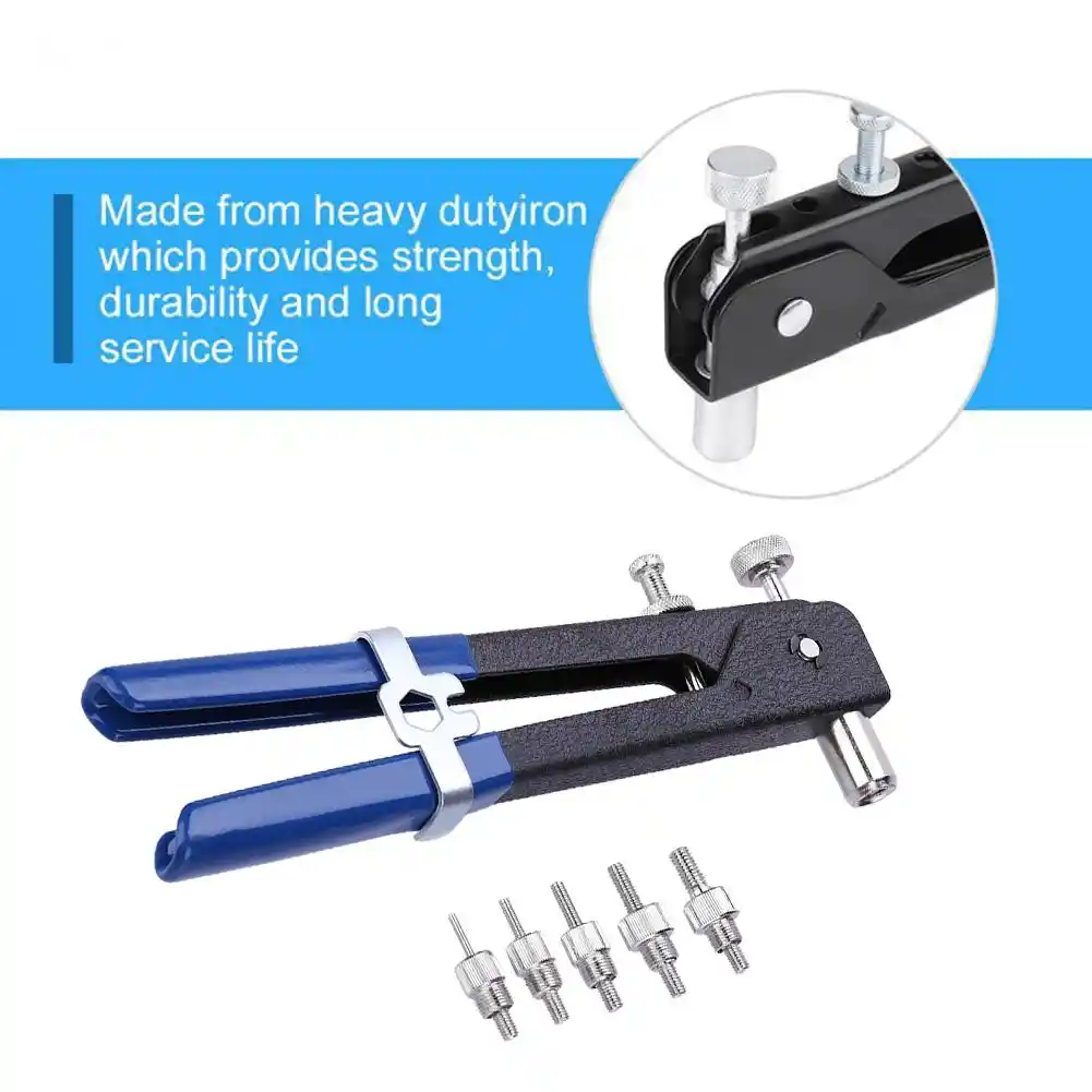 86pcs M3 M8 Blind Rivet Nuts Threaded Insert Rivet Tool Riveter Gun With Rivnut Nutsert Riveting Kit Household Repair Tools Aliexpress
