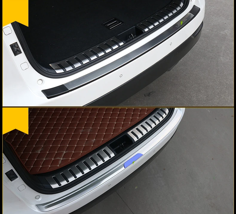 Lsrtw2017 for Lexus NX NX300 NX300h Car Trunk Tailgate Threshold Guard Board Trims Protector Interior Accessories