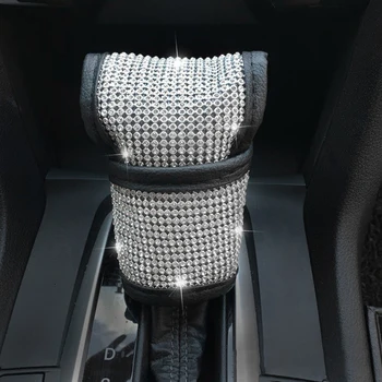 

Bling Steering Wheel Cover Crystal Rhinestone Diamond Car Steering Wheel Covers Car Styling Auto Accessories Set Series For Girl