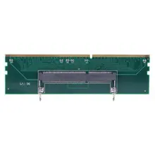 DDR3 ноутбук памяти для рабочего стола Разъем для карты памяти адаптер карты 240 до 204P SO-DIMM до DIMM адаптер памяти компьютер аксессуар