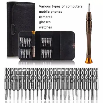 

33 in 1 Precision Screwdriver Bits Wallet Set Multi-Function Repair Opening Tools Kit for Mobile Phone Tablet PC