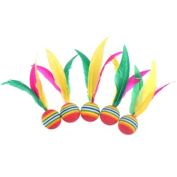 Balles de Badminton en mousse pour enfants, 5 pièces, tête en mousse pour activités de plein air, jeux d'entraînement, Sport et divertissement, 2022 2022 