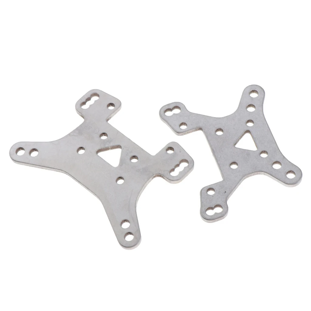 2Pcs RC Car Front Rear Shock Tower for Wltoys 144001 1/14 RC Car Buggy Parts