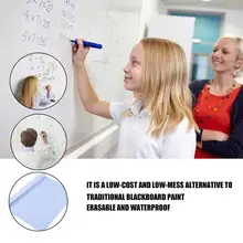 Новинка 200*45 см наклейка для белой доски сухая стираемая доска съемные наклейки на стену доска с ручкой для детской комнаты кухня