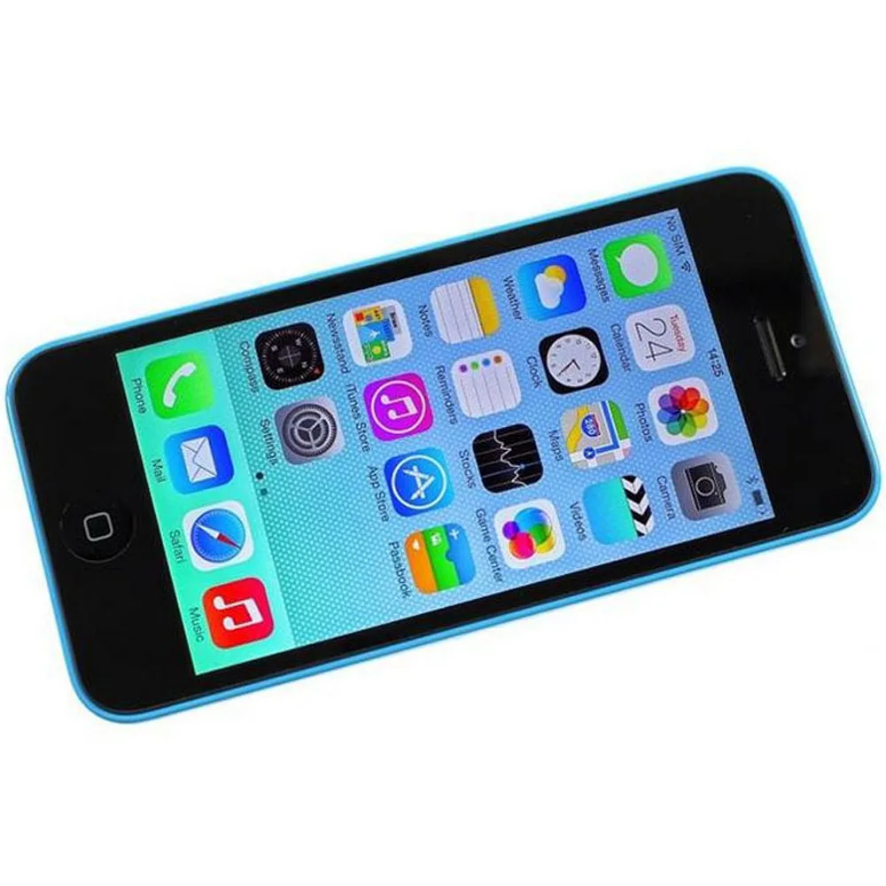 Разблокированный Apple iPhone 5C iOS двухъядерный 8 ГБ/16 ГБ/32 ГБ 8MP камера 4," wifi gps 3g сотовый телефон