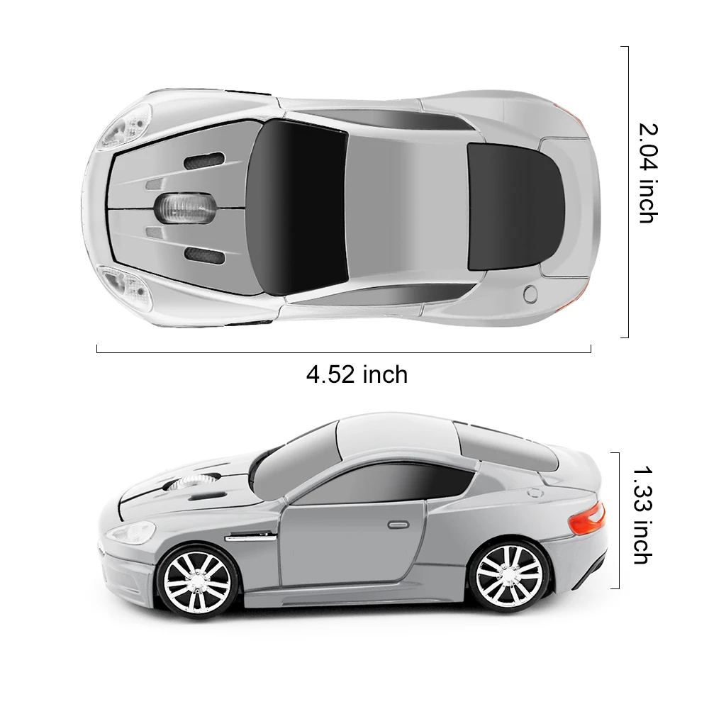Беспроводная оптическая Usb мышь 2 4 ГГц|car mause|maus for pcmouse 2.4ghz |