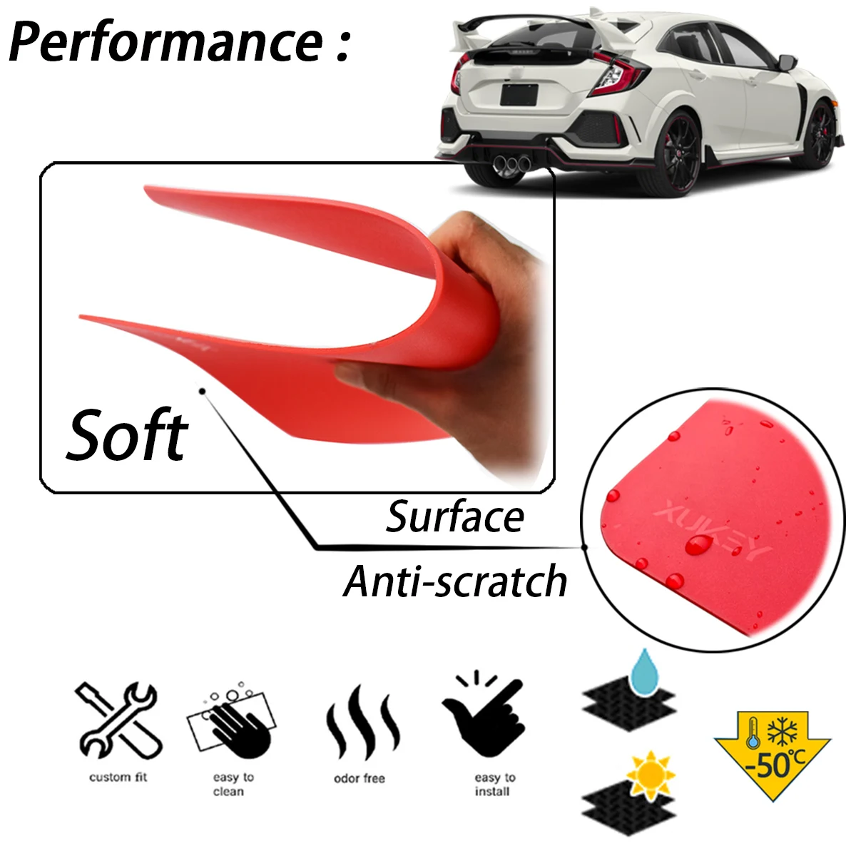 Брызговики для Honda Civic Тип R Type S GX Mugen Si EK9 EP3 FD2 FN2 RR RC GT FK2 FK8|Грязезащита| |