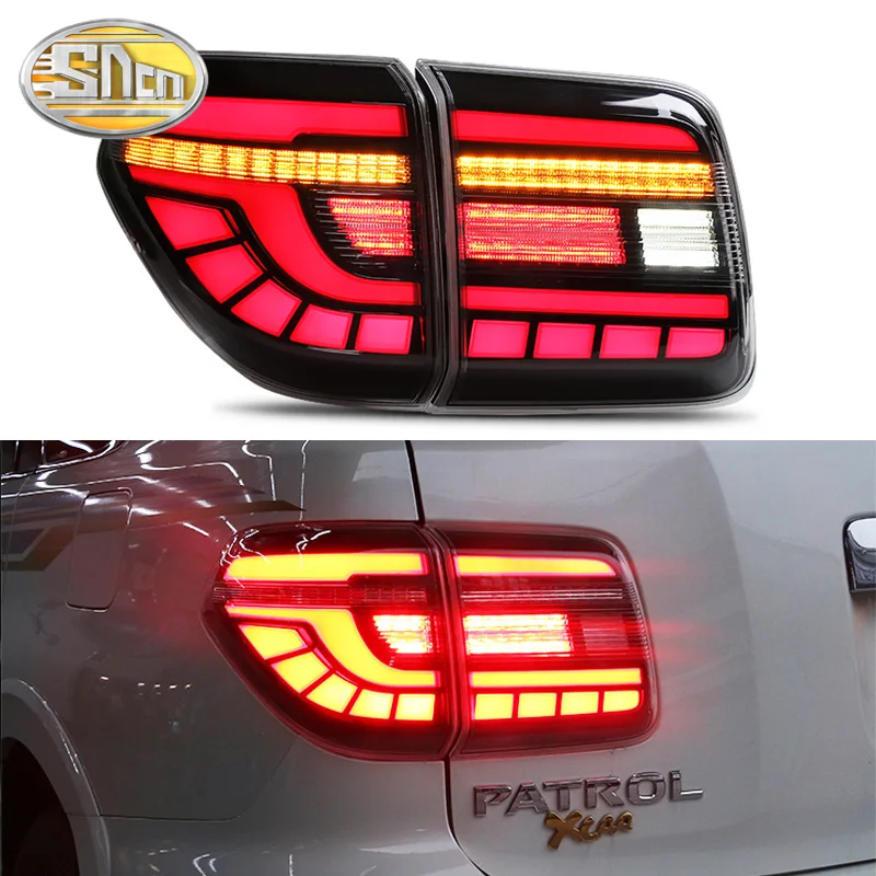 

Rear Running Light + Brake Lamp + Reverse + Dynamic Turn Signal Car LED Tail Light Taillight For Nissan Patrol Y62 2008 - 2018