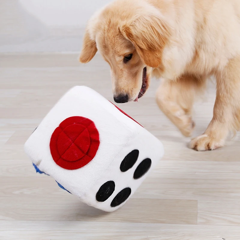 Doglemi собака плюшевая игрушка обучение играть нюхать Большой Собака головоломка скрывает собака игрушка