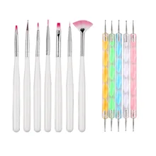 Маникюрные принадлежности кисть для маникюра 12 tao bi 7-Pack флуоресцентный маркер плюс 5 упаковка бриллиант ручка hua bi