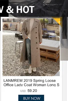 LANMREM/ Осенняя модная трендовая новая уличная куртка с длинными рукавами и кисточками в стиле пэчворк, легкая женская джинсовая куртка AI775