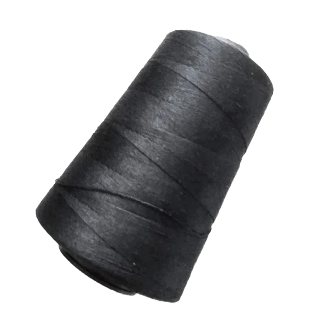 1 Roll Professional Thick Weaving Threads for Making Wig, Sewing Hair Weft, Hair Weave or Extensions ( Black )