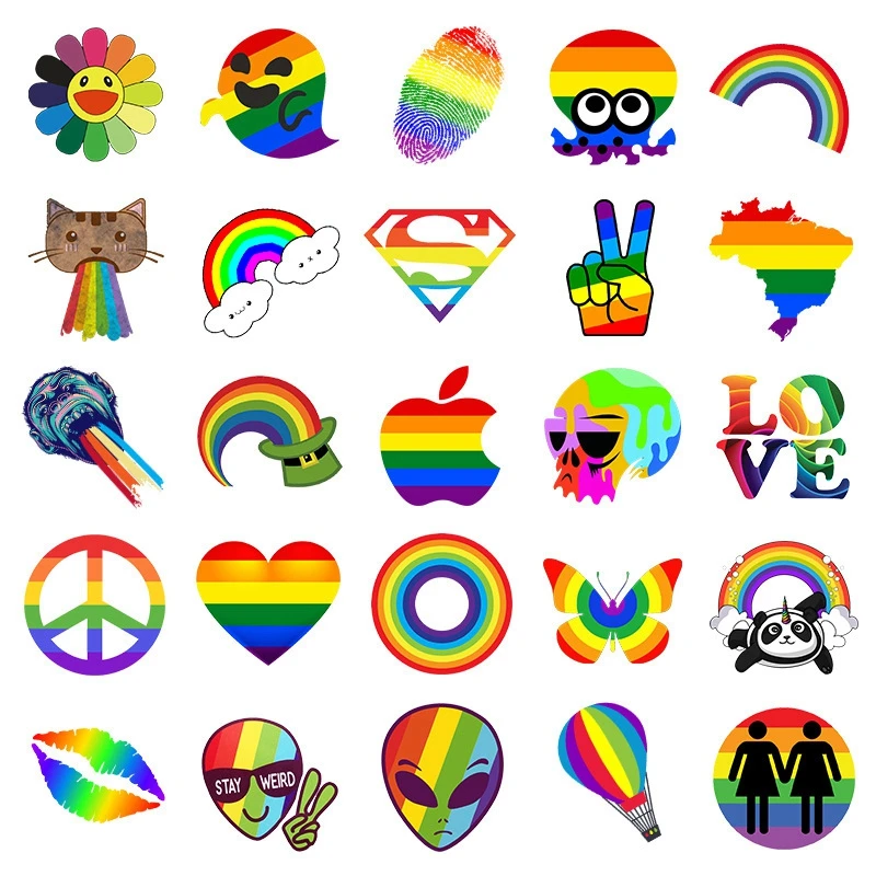 Stickers Kids Toys Laptop Motorcycle Space Unicorn Sticker Scrapbook Skateboard Graffiti Waterproof Stickers Pack 50pcs/Lot