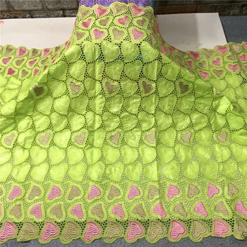 

2020 New arrival african Bazin riche fabric with beads embroidery lace / bazin riche dress material Nigerian 4L070105