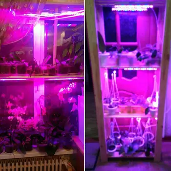 

Plants Growth Lights AC_85-265V Indoor NEW 5Pcs Lighting Accessory Greenhouse Lamp LED Strip Bar Garden Energy Saving