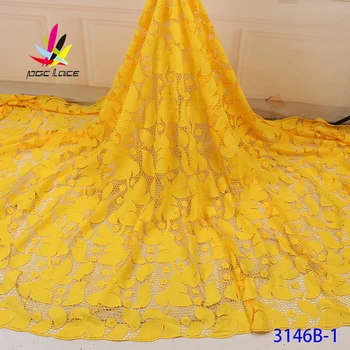 

Cord Lace Dress Styles Aso Ebi Guipure Fabric Cotton Chemical Water Soluble Guipure Stones Rhinestone High Quality 2020 Style