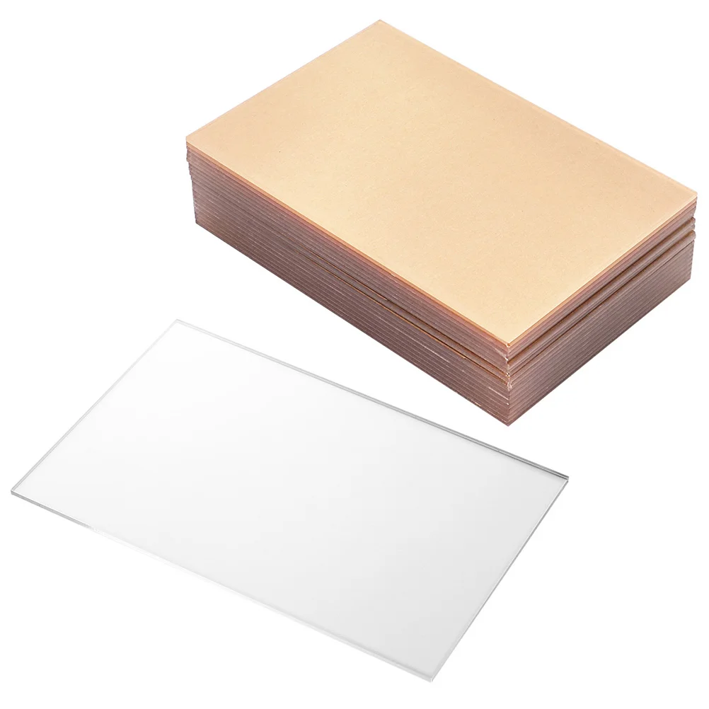 Acrylic Transparent Sheets Panels Sheet Panel Glass Shatterproof Boards