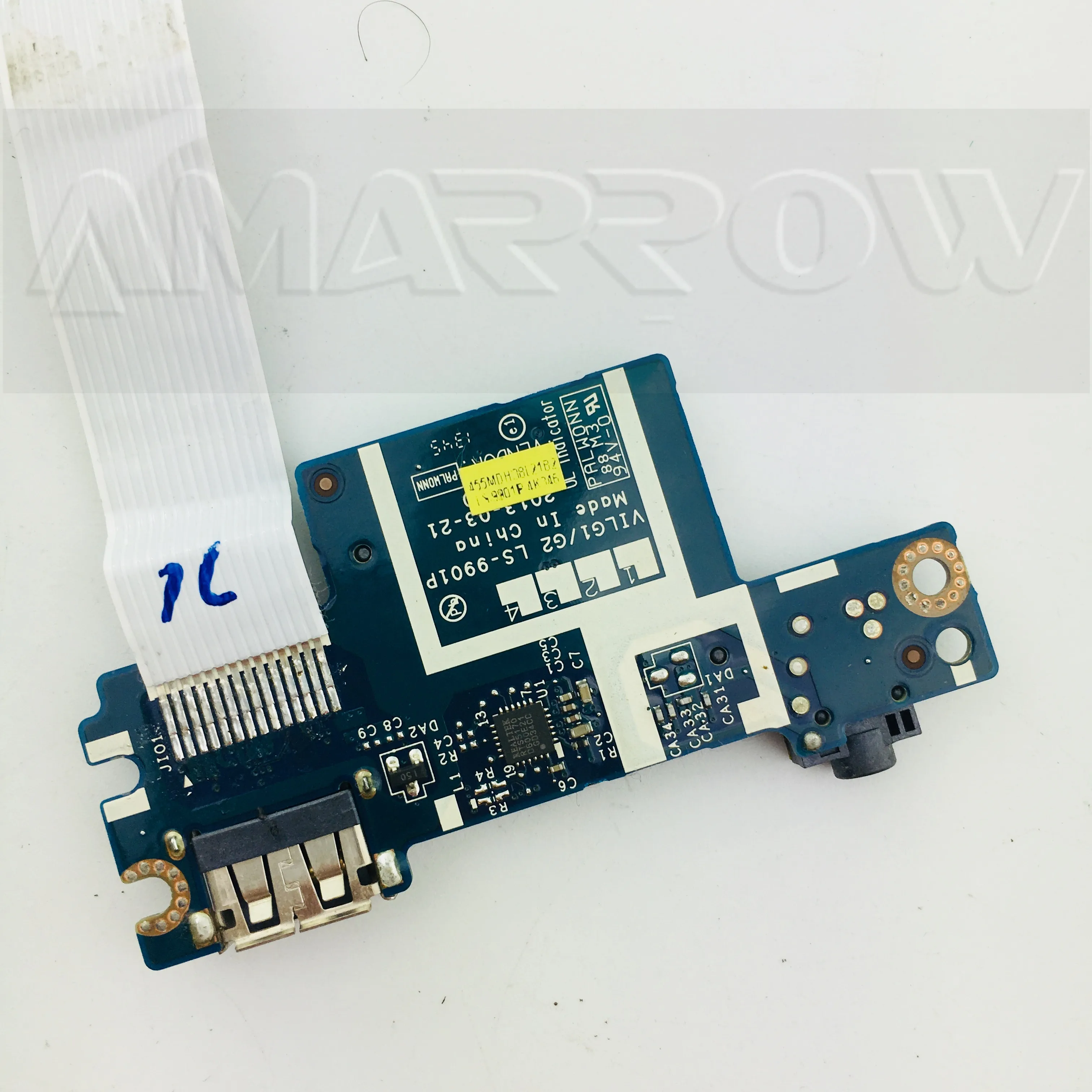 Оригинальный Для lenovo G510S G400S G405S G500s G505S аудио плата sd карты считыватель звуковых